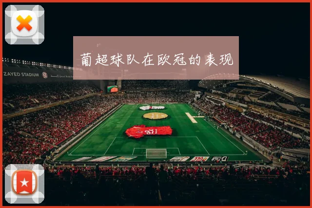 葡超球队在欧冠的表现